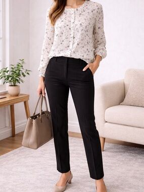 Old Navy Soft breathable cotton-viscose blend with a lightweight flowy drape.